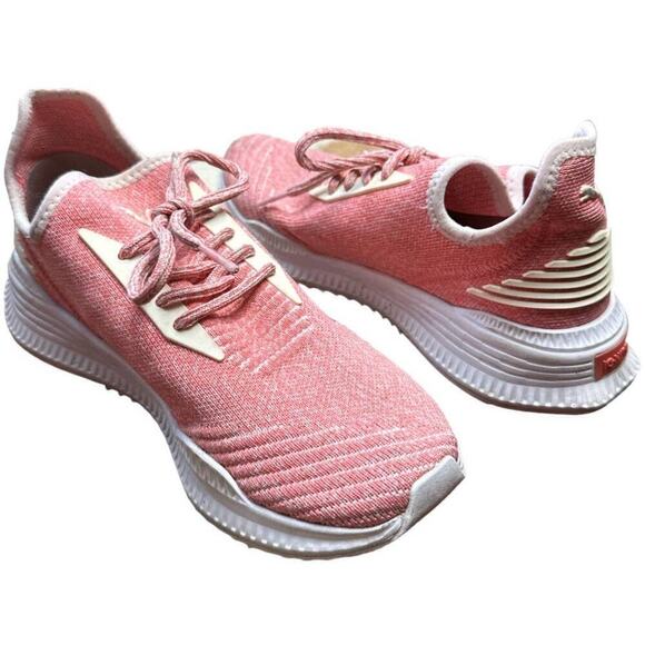 Puma Pink Pull On Sock Sneakers Women's Size 6.5 - Picture 1 of 8